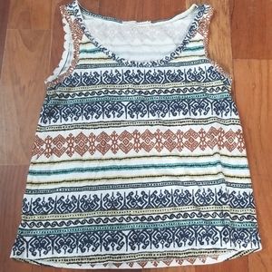 Peruvian Connection Tribal Pima Cotton Tank